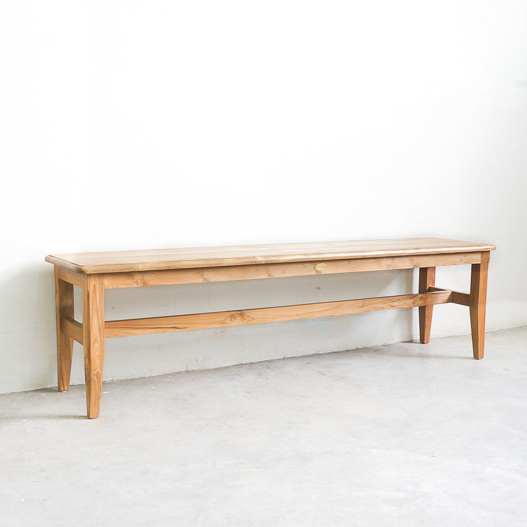 teak bench