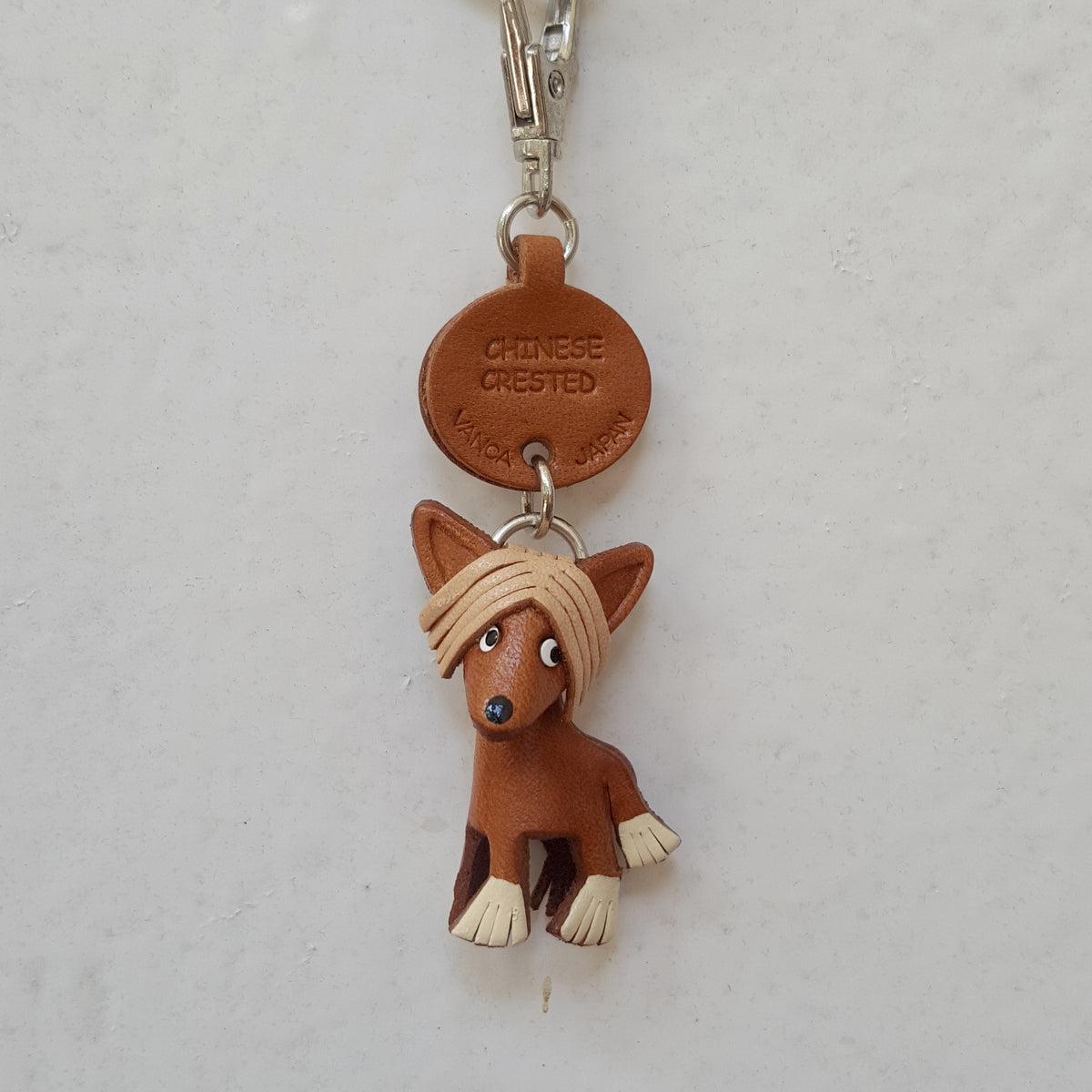 CHINESE CRESTED KEYCHAIN