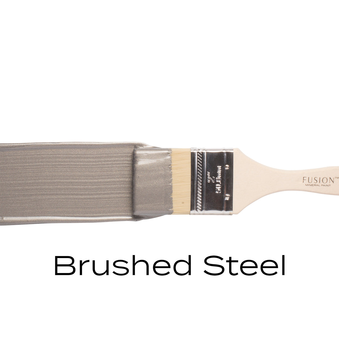 Metallic Brushed Steel