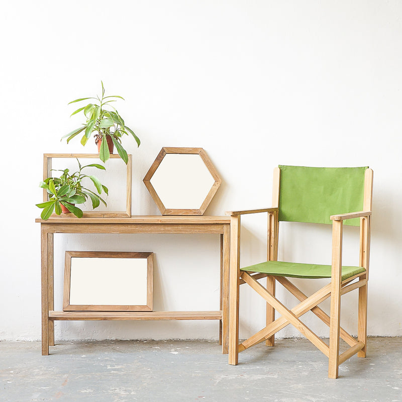teak director chair