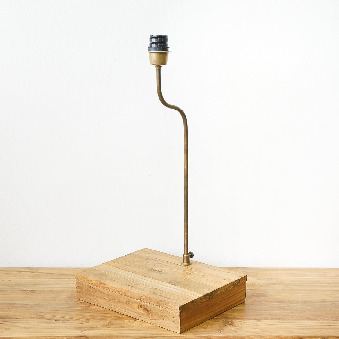 wooden lamp