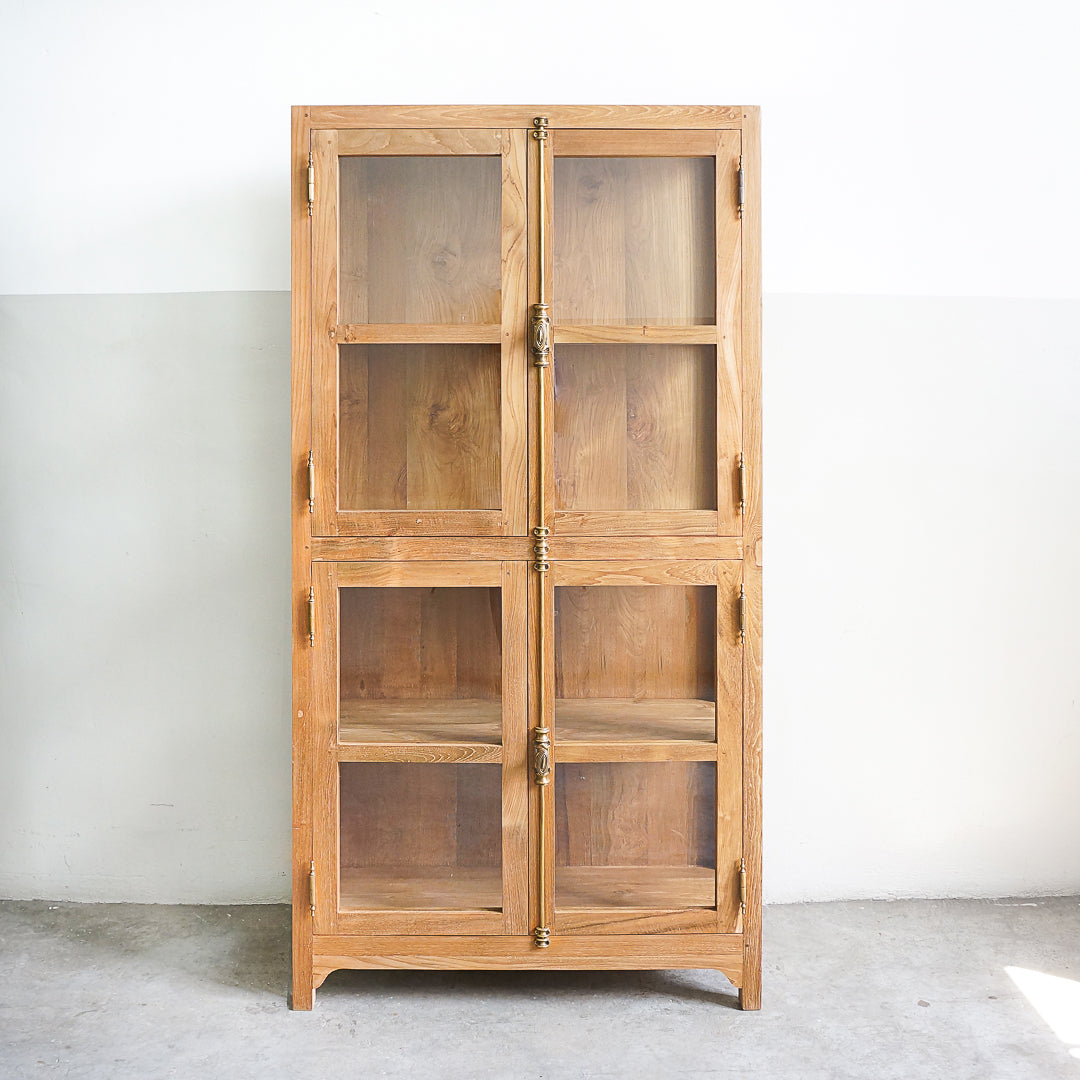 glass display cabinet