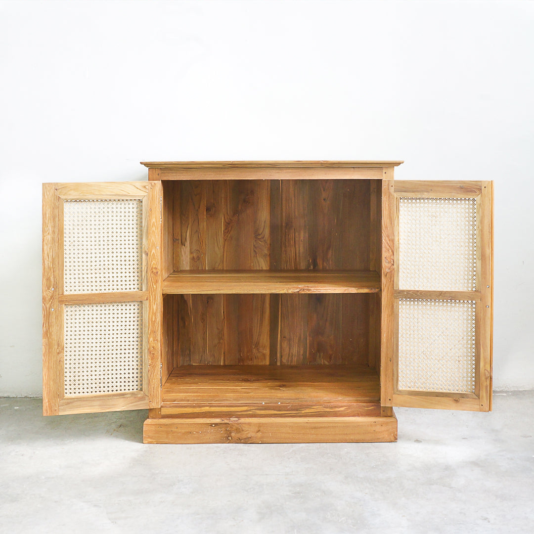 rattan sideboard