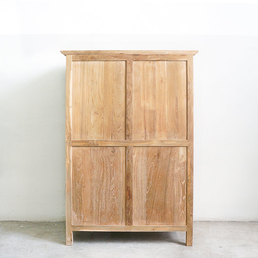 teak wood cabinet