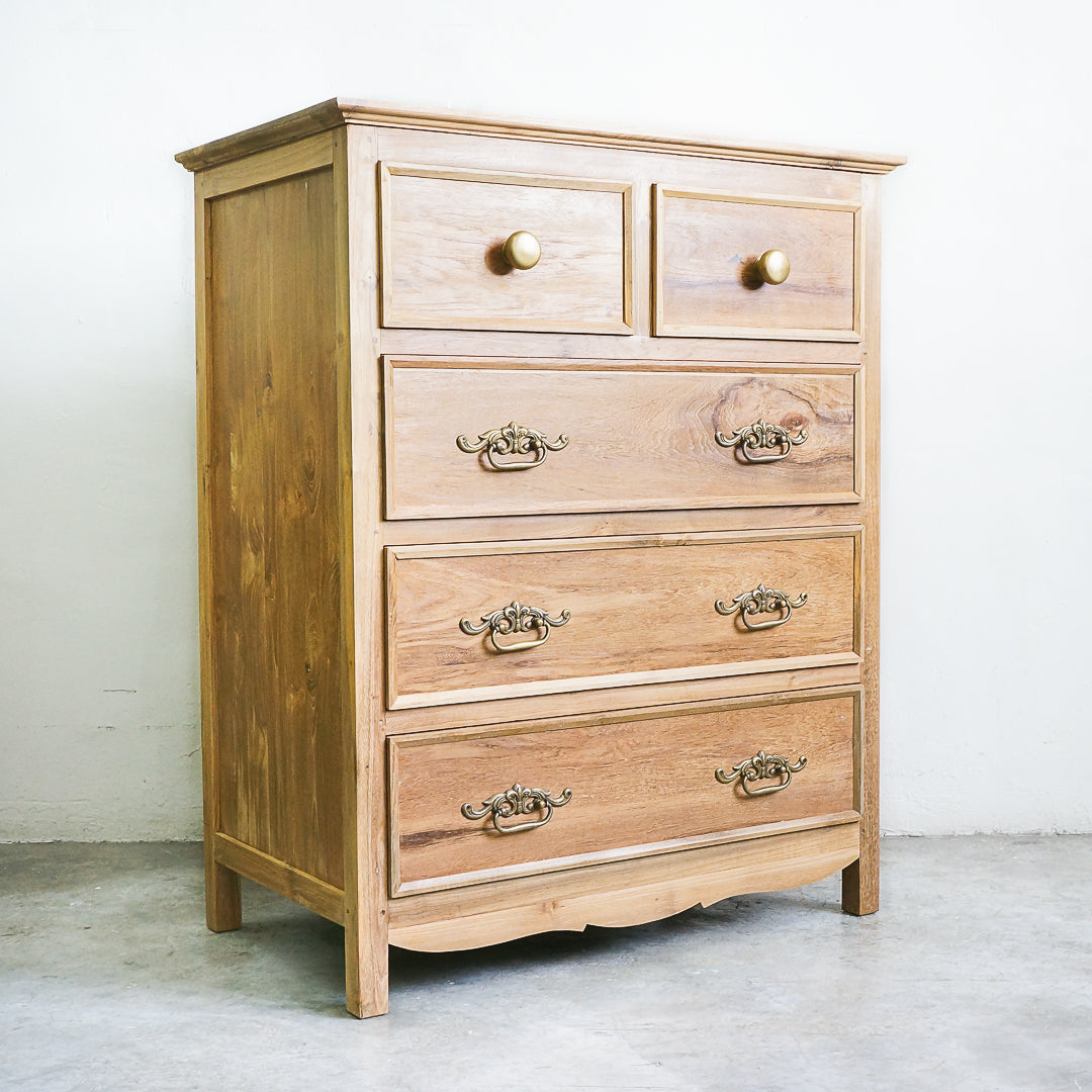 drawer cabinet teak