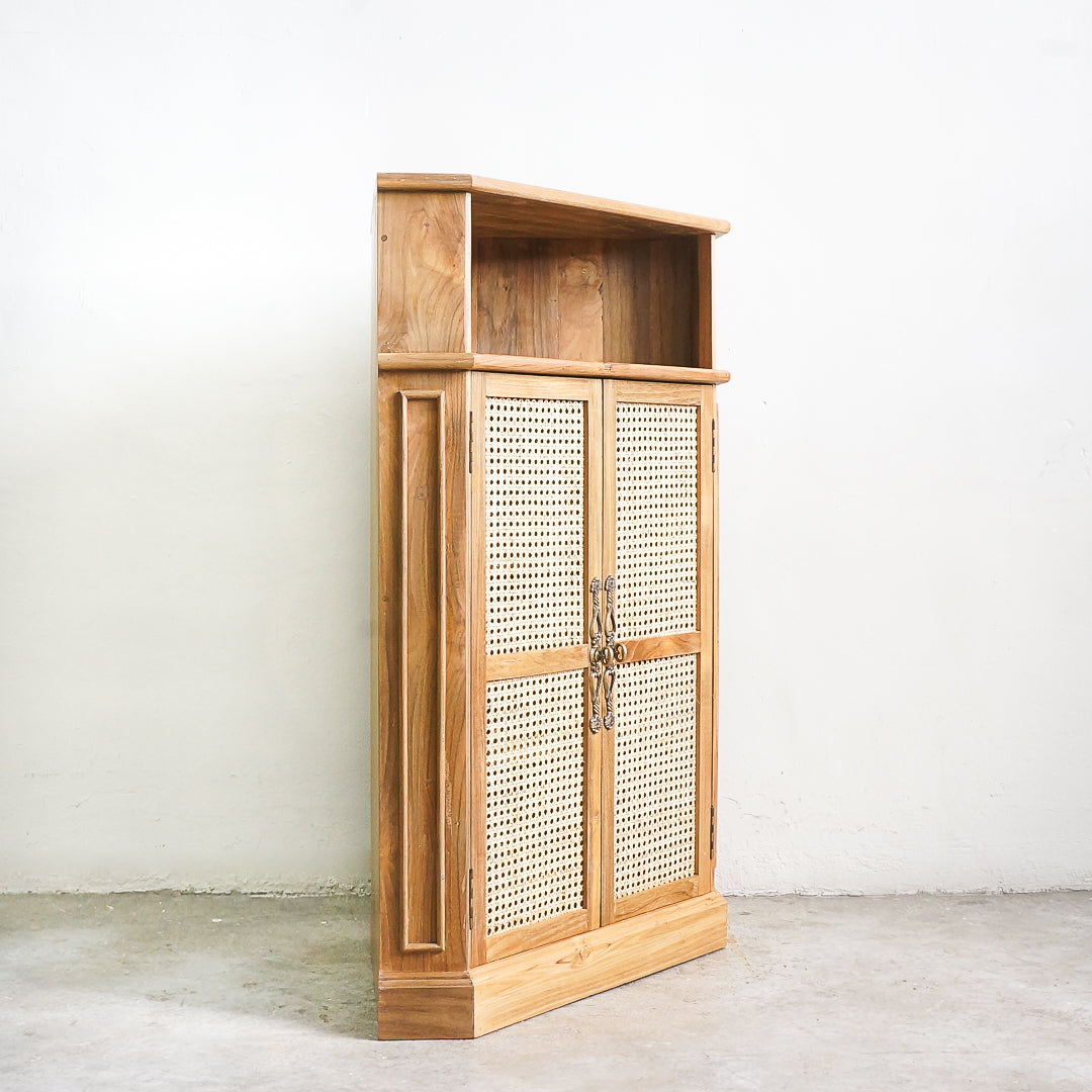rattan cabinet