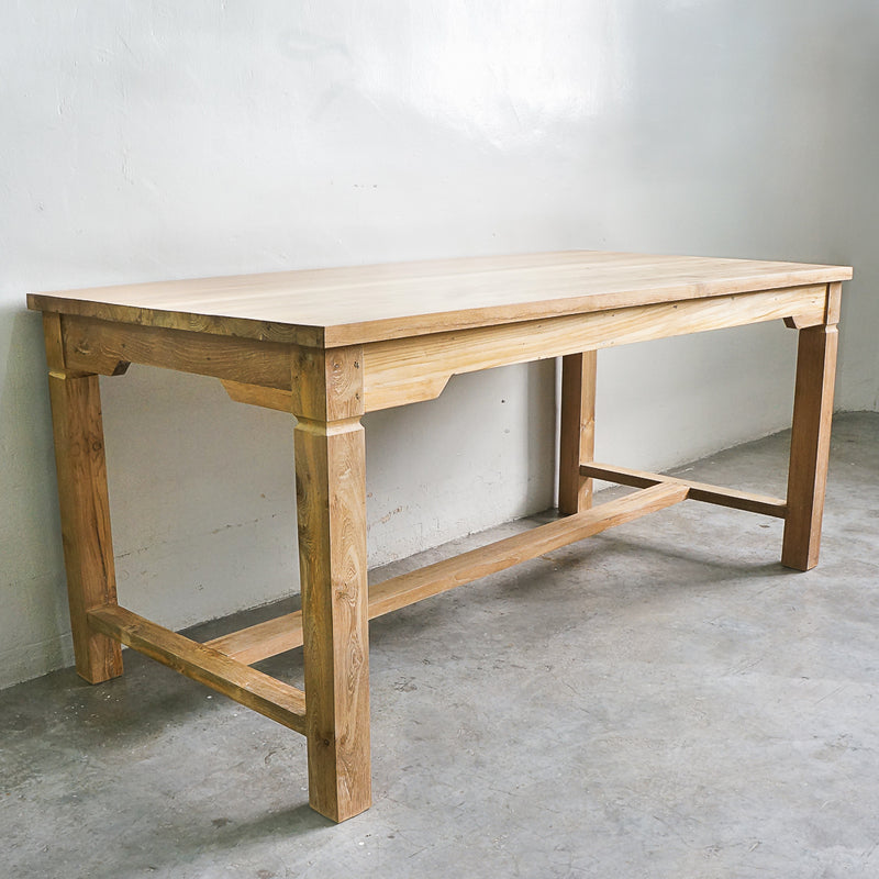 teak wood dining table
