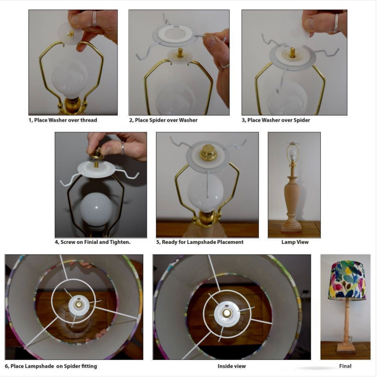 Duplex to Harp Finial Converter