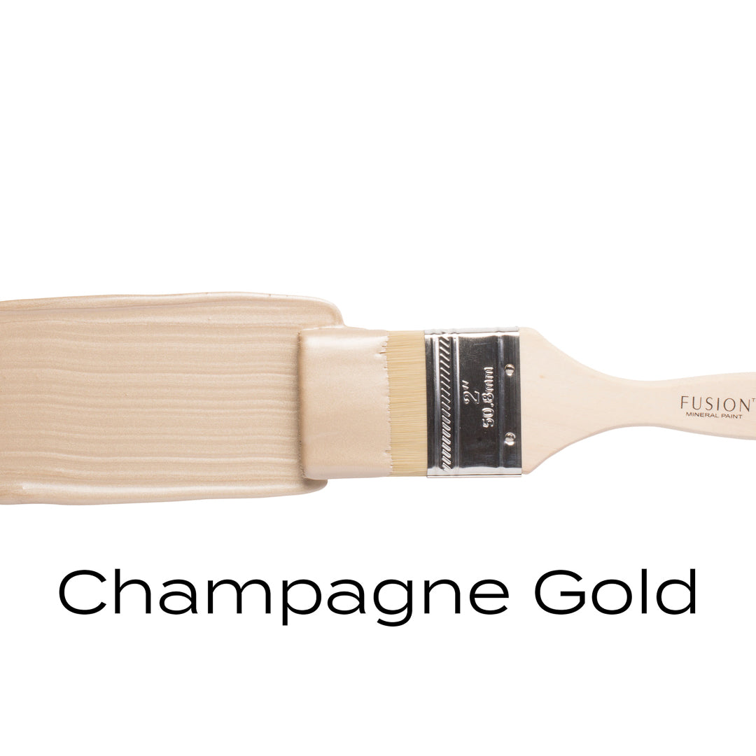 Metallic Champagne Gold
