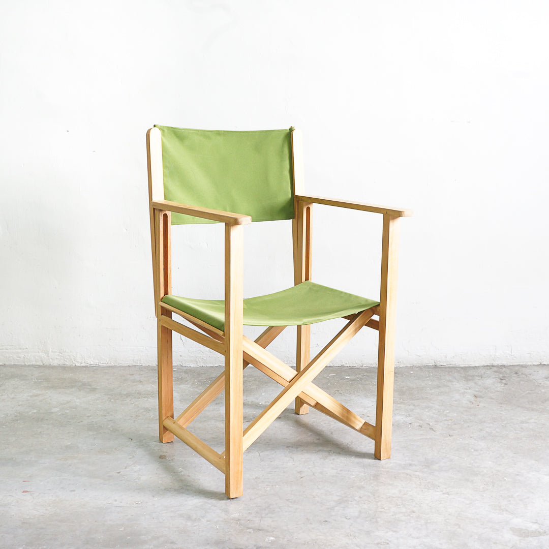 folding chair green
