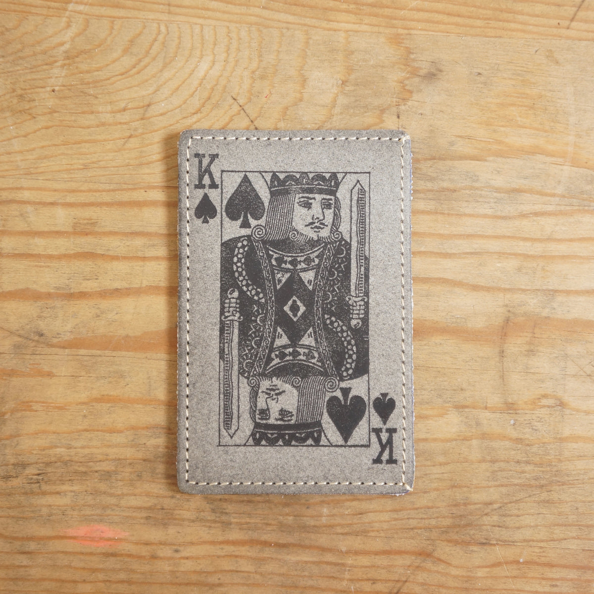 ECO CARD HOLDER (KING OF SPADES)