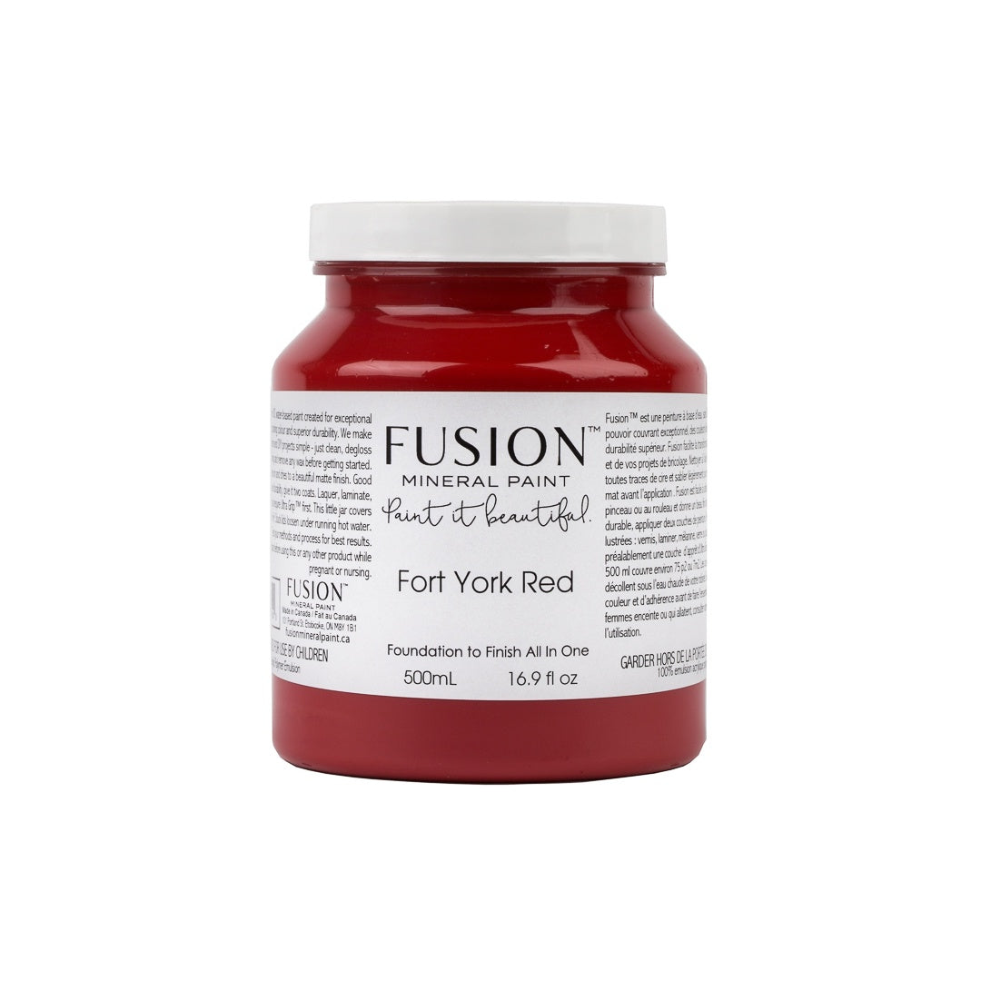 Furniture Paint I Fusion Mineral Singapore I Fort York Red